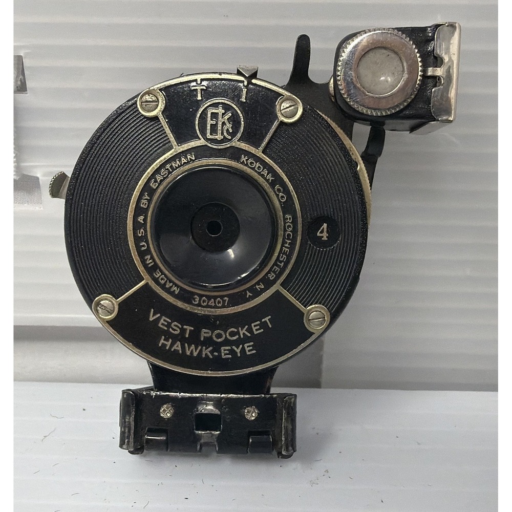 Kodak Vest Pocket Rainbow Hawk-Eye 1930s Lens Model 30407 Shutter Works
